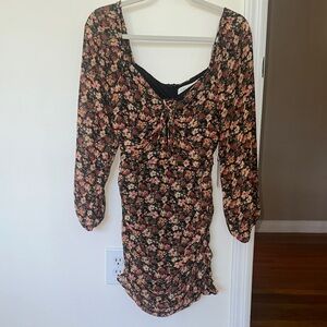 Floral Long Sleeve Dress